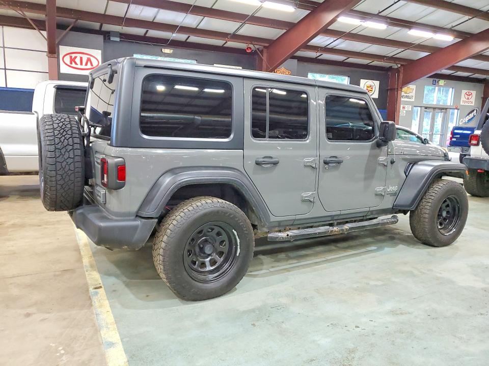 2020 Jeep Wrangler / VIN 1C4HJXDG9LW105945 COPART salvage auction — MINOR DENT/SCRATCHES, Ok - Certificate Of Title (P), sold $11,400 on 2026-07-30 (photo 3)