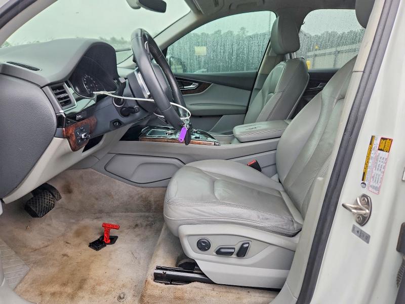 2017 Audi Q7 VIN WA1LAAF71HD012970 COPART salvage auction — FRONT END, Ga - Certificate Of Title, sold $4,450 on 2026-08-01 (photo 7)