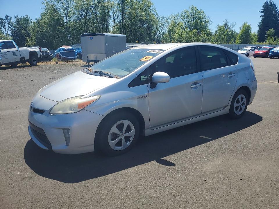 2013 Toyota Prius VIN JTDKN3DU6D0353468 COPART salvage auction — UNDERCARRIAGE, Or - Non Public Clean Title, sold $2,350 on 2026-07-13 (photo 1)