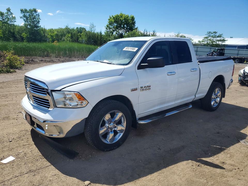 2016 Ram 1500 VIN 1C6RR7GT9GS221849 COPART salvage auction — FRONT END, Oh - Cert Of Title-Salvage, sold $6,800 on 2026-07-30 (photo 1)