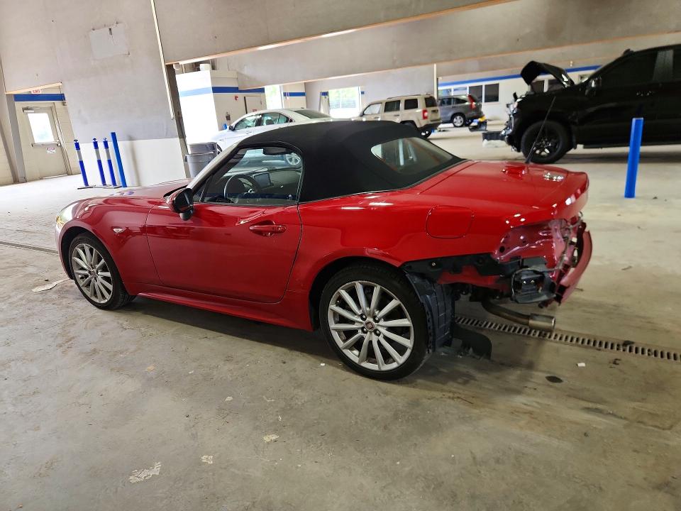 2020 Fiat 124 spider VIN JC1NFAEK2L0144087 COPART salvage auction — REAR END, Va - Cert Of Title - Salvage, sold $6,500 on 2026-07-02 (photo 2)
