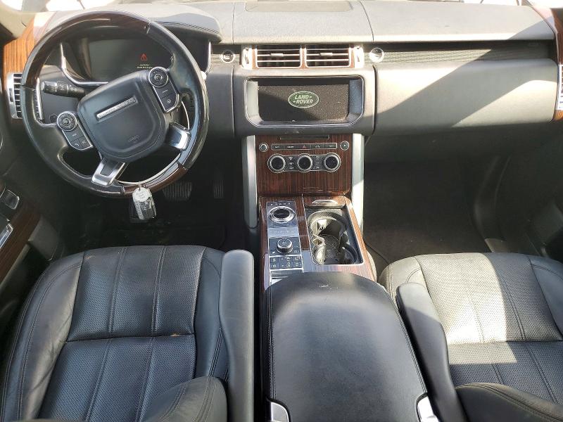 2017 Land rover RANGE ROVER VIN SALGS2FV2HA374907 COPART salvage auction — MECHANICAL, Ms - Cert Of Title-Salvaged, sold $10,200 on 2026-07-24 (photo 8)