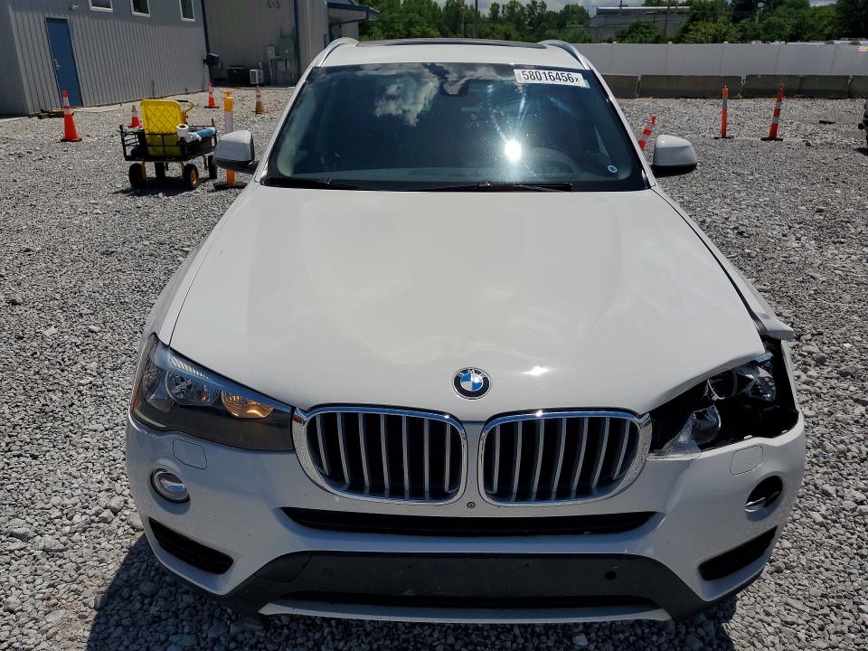 2015 BMW X3 VIN 5UXWX9C57F0D47353 COPART salvage auction — FRONT END, Oh - Cert Of Title-Salvage, sold $1,650 on 2026-07-28 (photo 5)