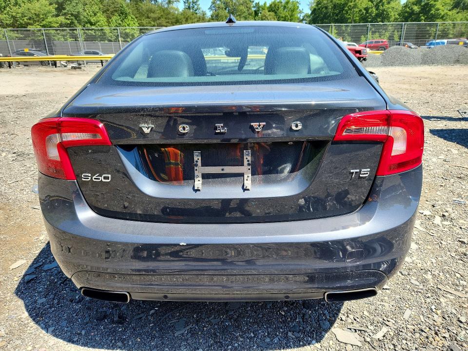 2015 Volvo S60 VIN YV126MFK8F1363683 COPART salvage auction — FRONT END, Salvage Title, sold $225 on 2026-07-17 (photo 6)