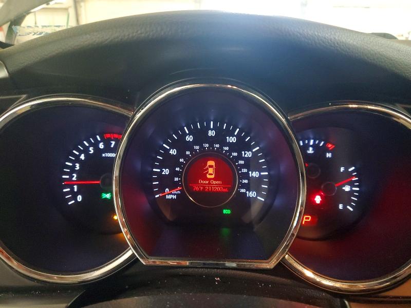 2013 Kia Optima VIN 5XXGM4A74DG093468 COPART salvage auction — FRONT END, Tn - Salvage Certificate, sold $175 on 2026-07-21 (photo 9)