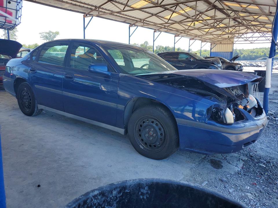 2003 Chevrolet Impala VIN 2G1WF52EX39197129 COPART salvage auction — FRONT END, GA - CERT OF TITLE-SALVAGE, sold $250 on 2026-07-09 (photo 4)