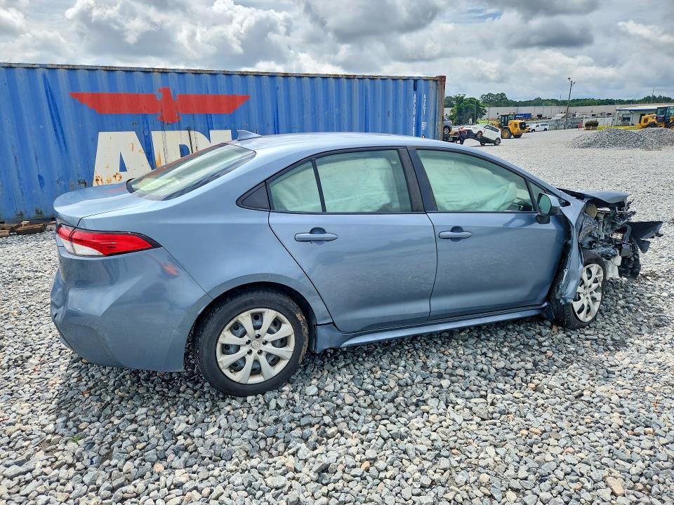 2022 Toyota Corolla VIN JTDEPMAEXNJ227247 COPART salvage auction — FRONT END, Ga - Cert Of Title-Salvage, sold $2,100 on 2026-07-28 (photo 3)