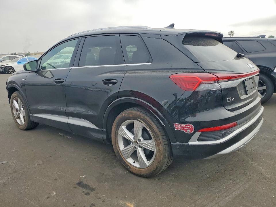 2024 Audi Q4 e-tron VIN WA1LUBFZ0RP037454 COPART salvage auction — FRONT END, Ca - Salvage Certificate, sold $15,100 on 2026-08-19 (photo 2)