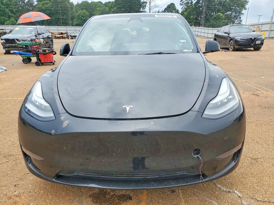 2023 Tesla VIN 7SAYGDEE8PA146961 COPART salvage auction — REAR END, TX - SALVAGE VEHICLE TITLE (P), sold $6,300 on 2026-07-20 (photo 5)