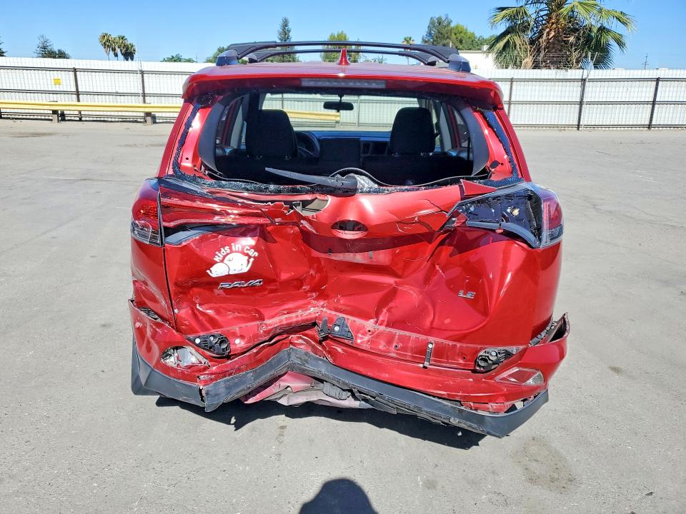 2016 Toyota Rav 4 VIN JTMZFREV7GJ093392 COPART salvage auction — REAR END, Ca - Salvage Certificate, sold $3,650 on 2026-07-31 (photo 6)