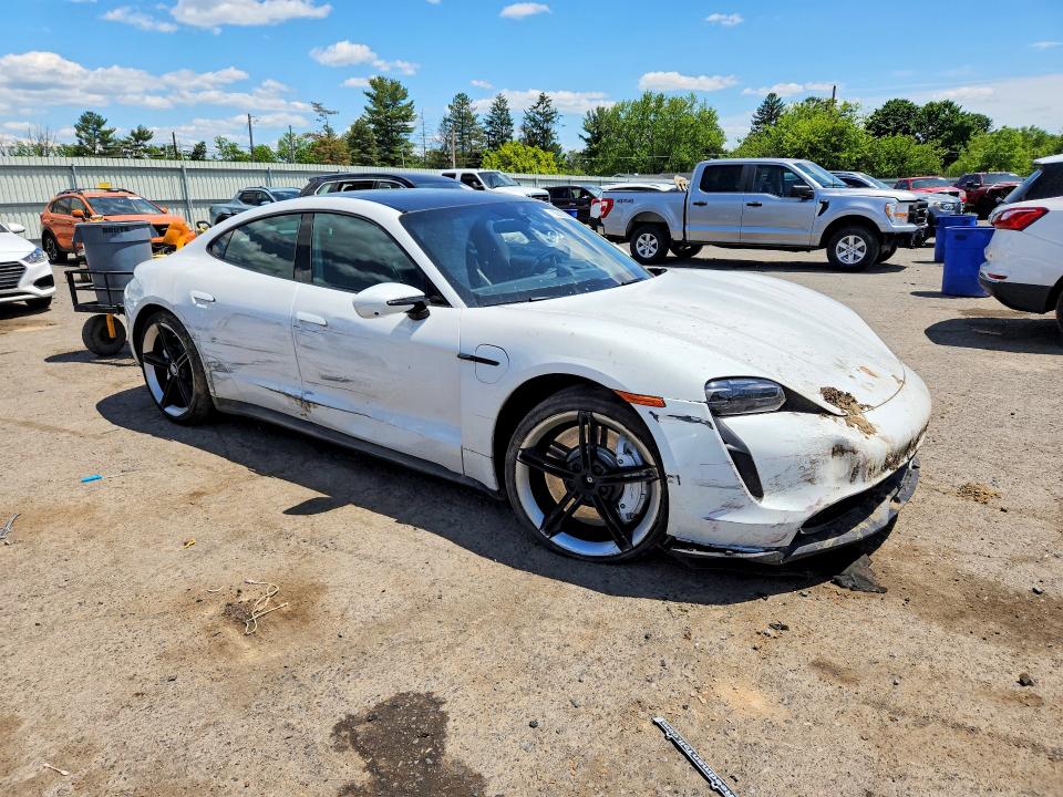 2023 Porsche Taycan VIN WP0AA2Y19PSA12627 COPART salvage auction — SIDE, Pa - Certificate Of Salvage, sold $31,750 on 2026-07-02 (photo 4)