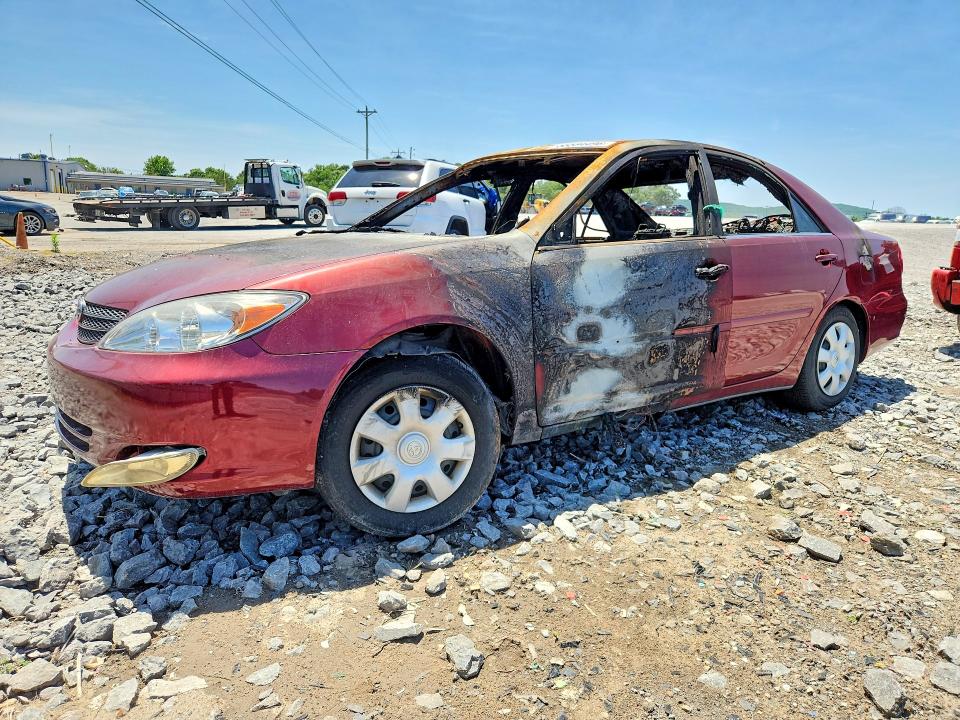 2004 Toyota Camry VIN 4T1BE32K94U274558 COPART salvage auction — INTERIOR BURN, Tn - Salvage Certificate, sold $150 on 2026-07-06 (photo 1)