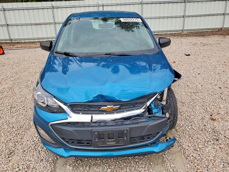 2019 Chevrolet Spark VIN KL8CA6SA1KC790776 COPART salvage auction — FRONT END, Nc - Salvage Certificate Of Title, sold $1,350 on 2026-07-24 (photo 5)