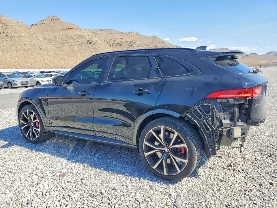 2020 Jaguar F-pace VIN SADCZ2EE2LA642631 COPART salvage auction — REAR END, Nv - Salvage Title, sold $10,100 on 2026-07-08 (photo 2)