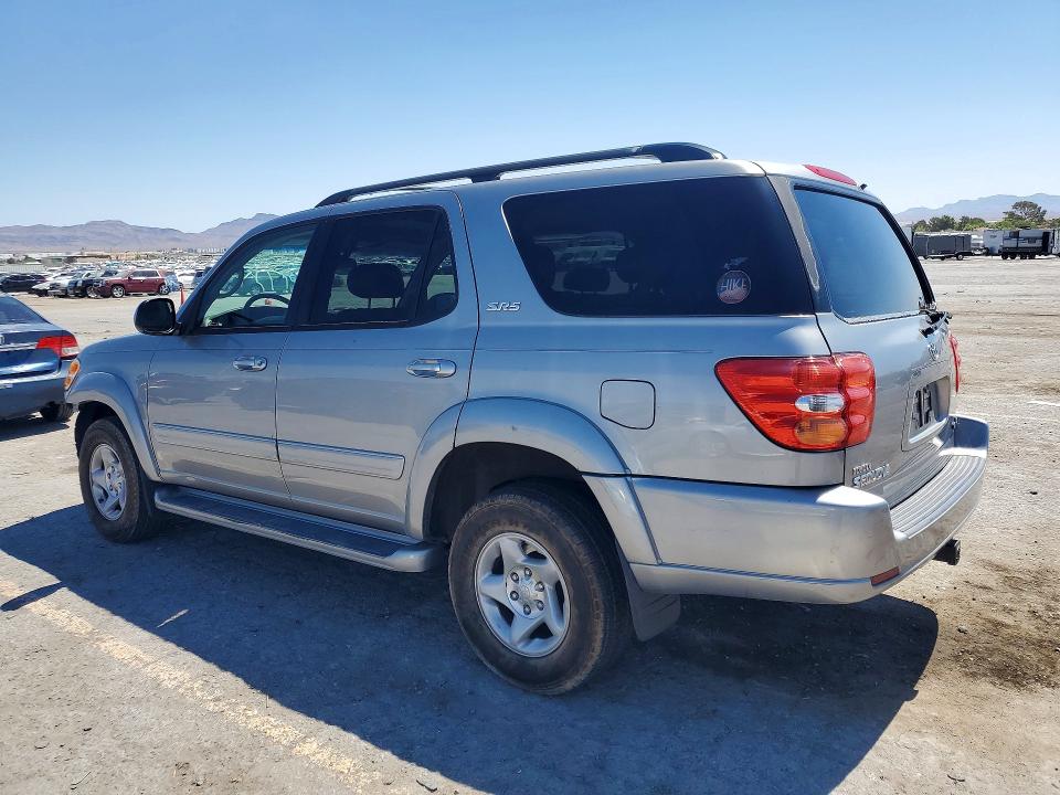 2002 Toyota Sequoia VIN 5TDZT34A52S118323 COPART salvage auction — FRONT END, Id - Salvage Certificate Of Title, sold $1,050 on 2026-07-28 (photo 2)