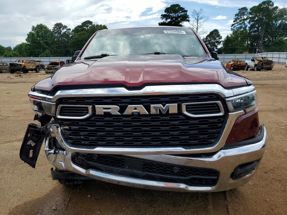 2025 Ram 1500 VIN 1C6SRFFP8SN527822 COPART salvage auction — FRONT END, Tx - Salvage Vehicle Title, sold $16,000 on 2026-07-27 (photo 5)