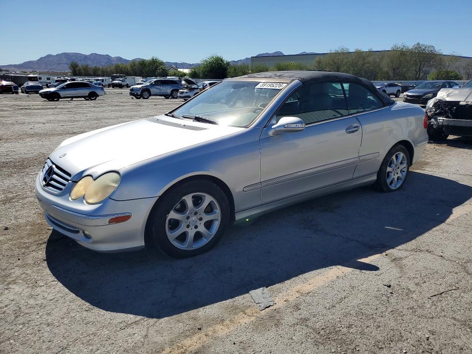 2004 Mercedes-benz Clk-class VIN WDBTK65G44T026037 COPART salvage auction — UNDERCARRIAGE, Nv - Salvage Title, sold $150 on 2026-07-28 (photo 1)