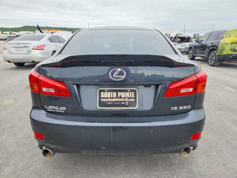 2006 Lexus Is 350 VIN JTHBE262962005563 COPART salvage auction — FRONT END, Ok - Certificate Of Title, sold $675 on 2026-07-24 (photo 6)