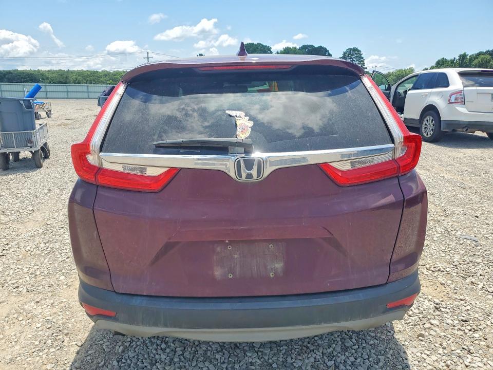 2017 Honda Cr-v VIN 7FARW1H80HE011961 COPART salvage auction — SIDE, AR - CERT OF TITLE-SALVAGE, sold $4,150 on 2026-07-13 (photo 6)