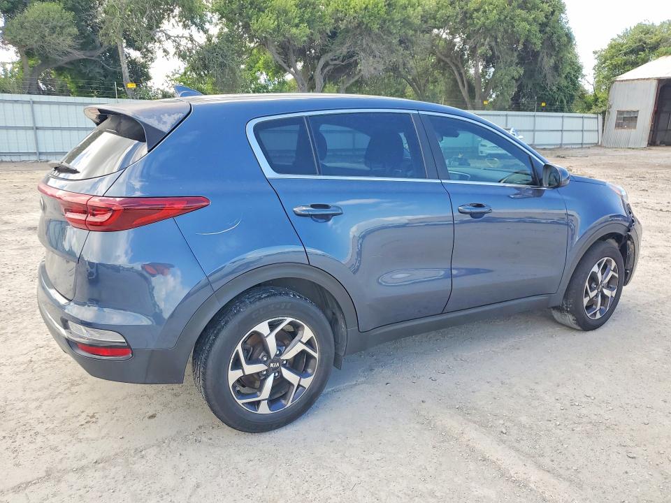 2020 Kia Sportage VIN KNDPM3AC8L7824773 COPART salvage auction — FRONT END, Tx - Salvage Vehicle Title, sold $5,300 on 2026-07-14 (photo 3)