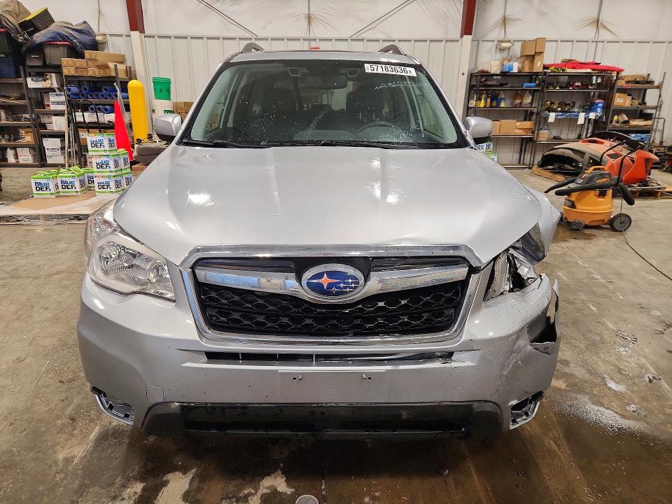 2016 Subaru Forester VIN JF2SJAXC0GH499925 COPART salvage auction — FRONT END, Wi - Junked Vehicle Bill Of Sale, sold $1,150 on 2026-07-28 (photo 5)
