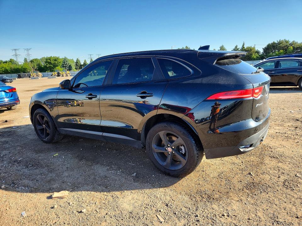 2019 Jaguar F-pace VIN SADCJ2FX7KA609467 COPART salvage auction — FRONT END, Il - Salvage Certificate, sold $5,600 on 2026-07-09 (photo 2)