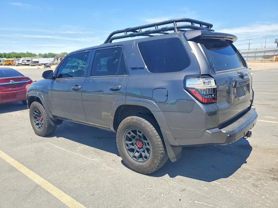 2022 Toyota 4runner VIN JTELU5JR5N6059282 COPART salvage auction — ROOF, ID - SALVAGE CERTIFICATE OF TITLE, sold $19,700 on 2026-07-02 (photo 2)