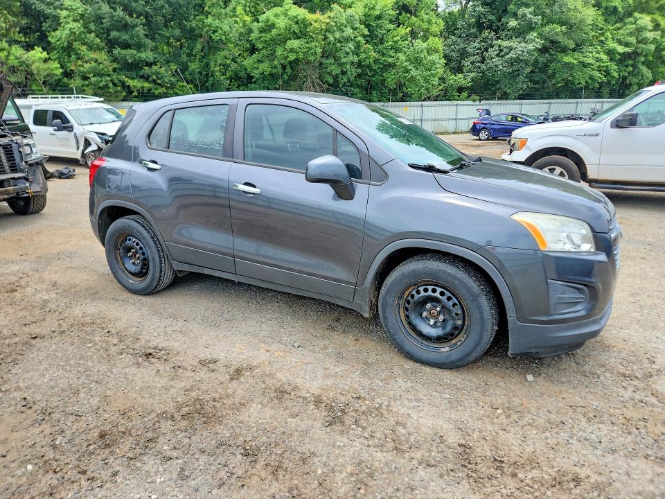 2016 Chevrolet Trax VIN 3GNCJKSB8GL275768 COPART salvage auction — HAIL, Ar - Cert Of Title-Salvage, sold $2,050 on 2026-07-09 (photo 4)