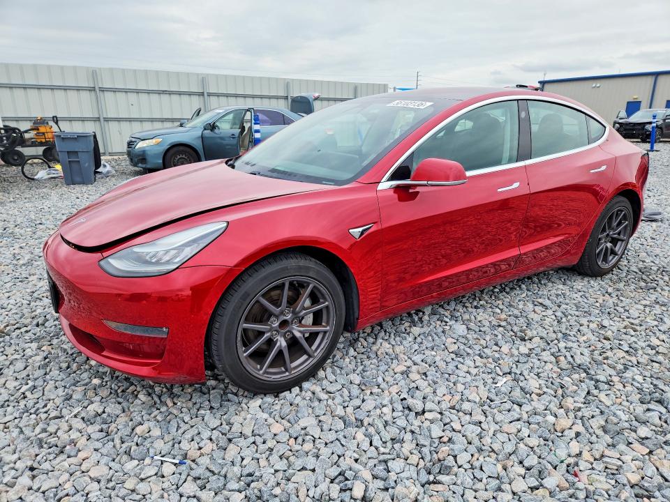2019 Tesla Model 3 VIN 5YJ3E1EA9KF308357 COPART salvage auction — SIDE, Fl - Cert Of Title Slvg Rebuildable, sold $6,600 on 2026-07-07 (photo 1)