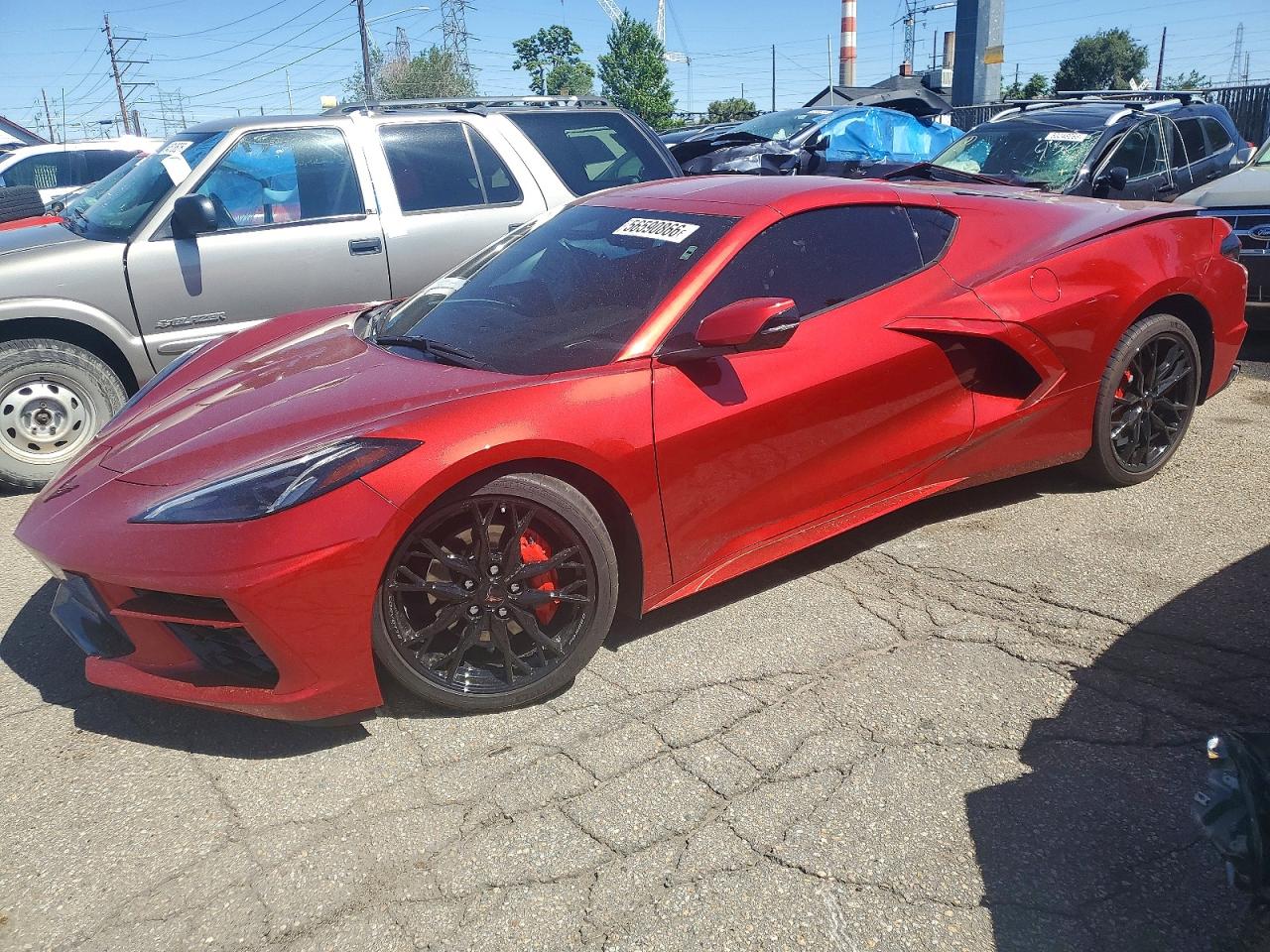 2024 Chevrolet Corvette Stingray VIN 1G1YB2D46R5125969 — COPART salvage auction photo