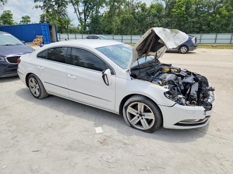 2014 Volkswagen Passat cc VIN WVWBP7AN0EE516666 COPART salvage auction — FRONT END, Fl - Cert Of Title Slvg Rebuildable, sold $375 on 2026-07-14 (photo 4)