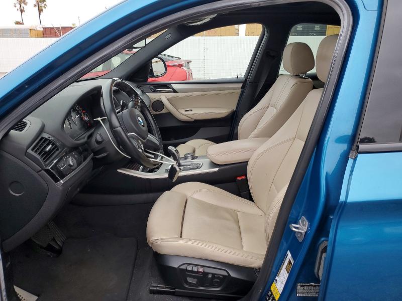 2018 BMW X4 VIN 5UXXW7C56J0W64946 COPART salvage auction — UNDERCARRIAGE, Ca - Salvage Certificate, sold $6,300 on 2026-07-07 (photo 7)