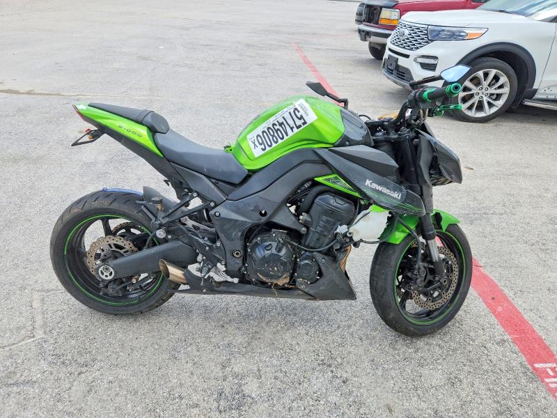 2011 Kawasaki Zr VIN JKAZRCD18BA016729 COPART salvage auction — ALL OVER, Tx - Salvage Vehicle Title, sold $300 on 2026-07-30 (photo 1)