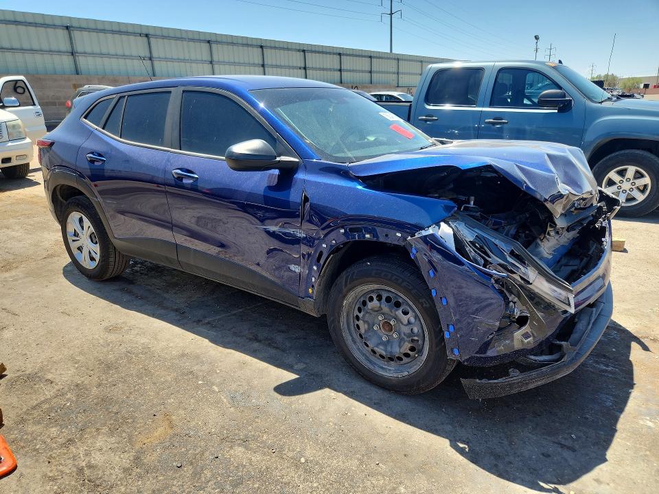 2024 Chevrolet Trax VIN KL77LFE2XRC090012 COPART salvage auction — FRONT END, Nm - Cert Of Title-Salvage, sold $2,100 on 2026-07-13 (photo 4)