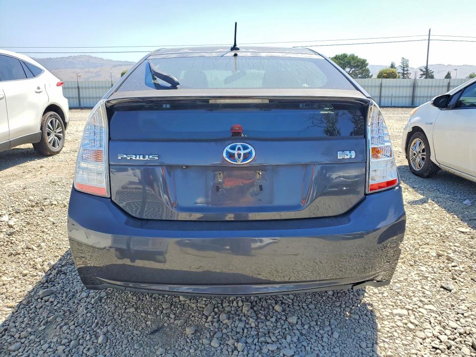 2010 Toyota Prius VIN JTDKN3DU0A5124847 COPART salvage auction — REAR END, Ca - Salvage Certificate, sold $875 on 2026-07-14 (photo 6)