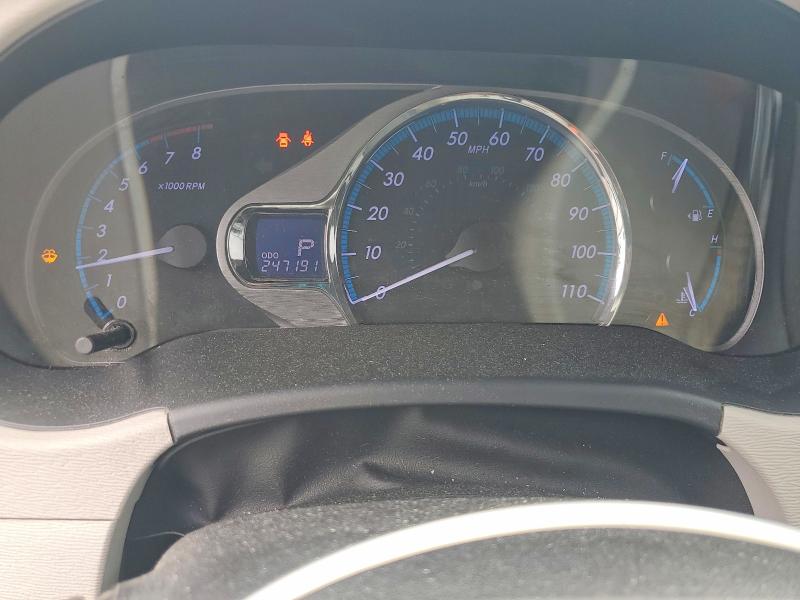 2014 Toyota VIN 5TDDK3DC3ES089407 COPART salvage auction — FRONT END, Salvage Title, sold $2,450 on 2026-07-10 (photo 9)