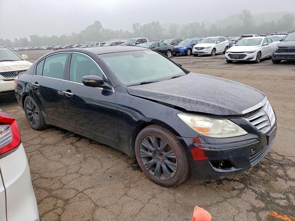2009 Hyundai Genesis VIN KMHGC46E09U030391 COPART salvage auction — NORMAL WEAR, CT - CERTIFICATE OF TITLE, sold $475 on 2026-07-02 (photo 4)