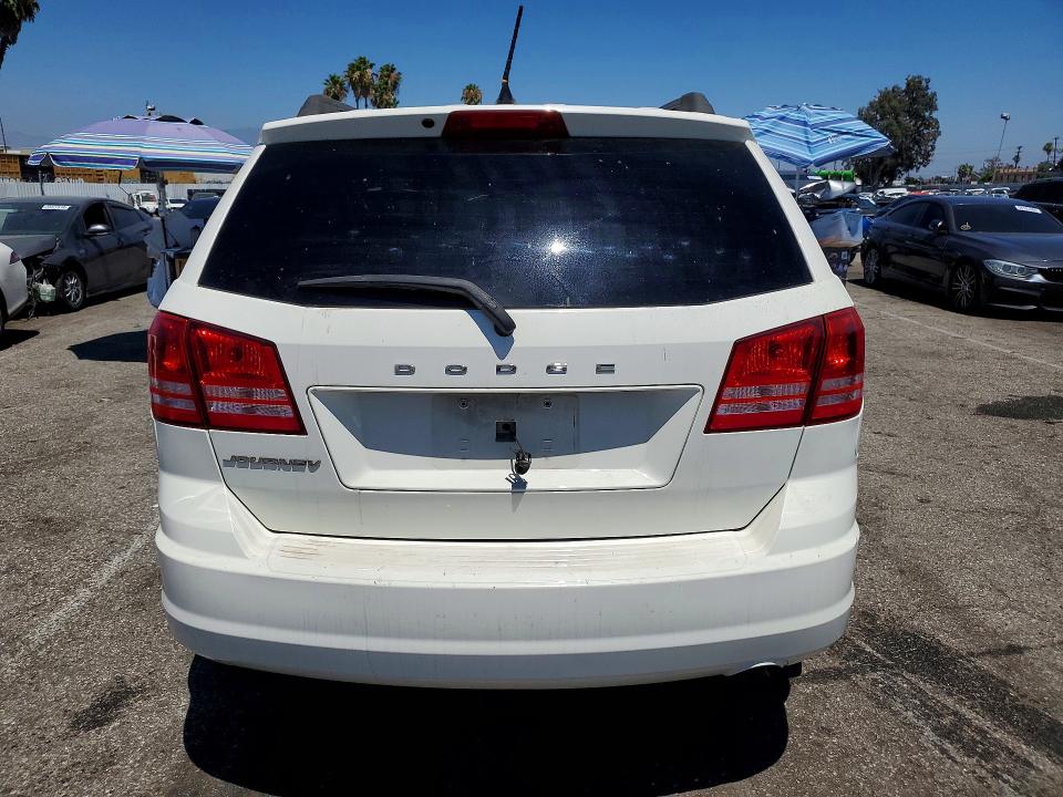 2016 Dodge Journey VIN 3C4PDCAB7GT249932 COPART salvage auction — FRONT END, Mt - Dis/Dlr/Exp Only Clean Title, sold $80 on 2026-07-31 (photo 6)