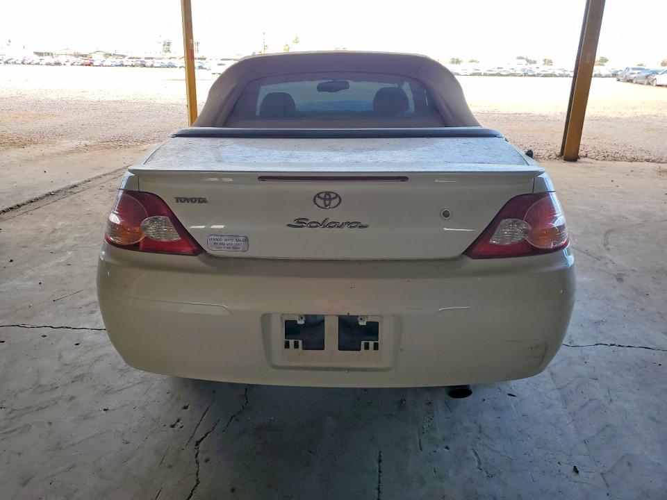 2003 Toyota Camry VIN 2T1FF28P83C610678 COPART salvage auction — FRONT END, Az - Certificate Of Title, sold $475 on 2026-08-03 (photo 6)