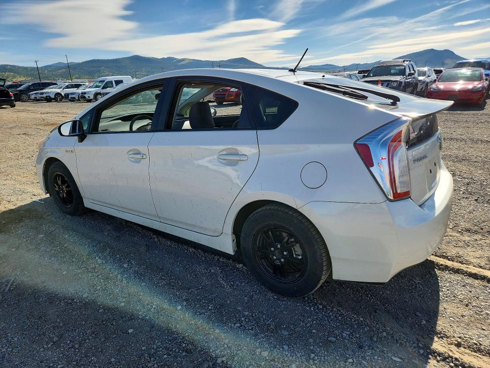 2013 Toyota Prius VIN JTDKN3DU0D5545391 COPART salvage auction — FRONT END, Mt - Salvage Certificate Of A Vehic, sold $250 on 2026-07-21 (photo 2)