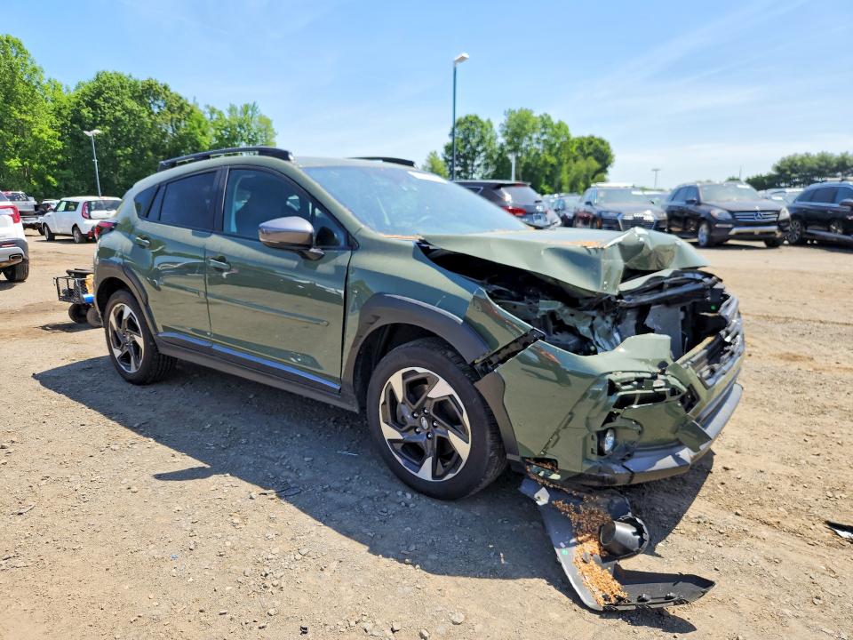 2025 Subaru Xv VIN 4S4GUHM60S3712778 COPART salvage auction — FRONT END, Ct - Cert Of Title-Salvage, sold $8,600 on 2026-07-23 (photo 4)