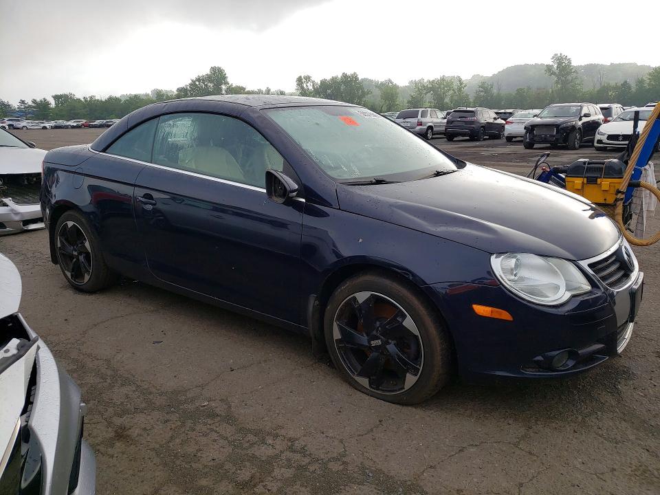 2011 Volkswagen Eos VIN WVWBA7AH1BV001201 COPART salvage auction — ROOF, Ct - Cert Of Title-Salvage, sold $475 on 2026-07-02 (photo 4)