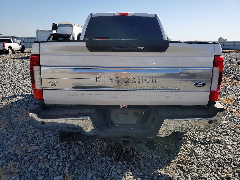 2019 Ford F350 VIN 1FT8W3BT3KEE41427 COPART salvage auction — SIDE, Ca - Salvage Certificate, sold $6,200 on 2026-07-30 (photo 6)