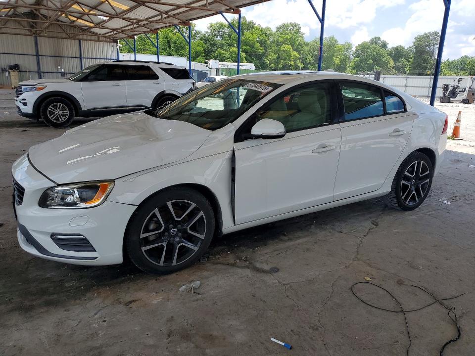 2017 Volvo S60 VIN YV126MFL7H2422731 COPART salvage auction — FRONT END, Ga - Cert Of Title-Salvage, sold $350 on 2026-07-23 (photo 1)