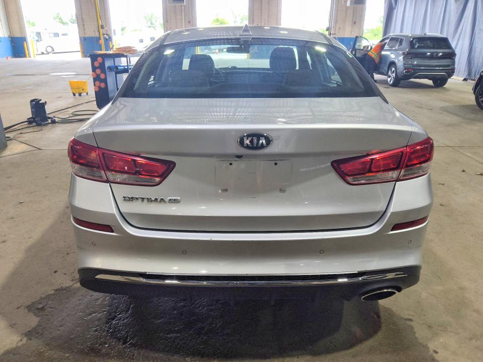 2020 Kia Optima VIN 5XXGT4L30LG418287 COPART salvage auction — VANDALISM, WV - CERTIFICATE OF TITLE, sold $675 on 2026-07-14 (photo 6)
