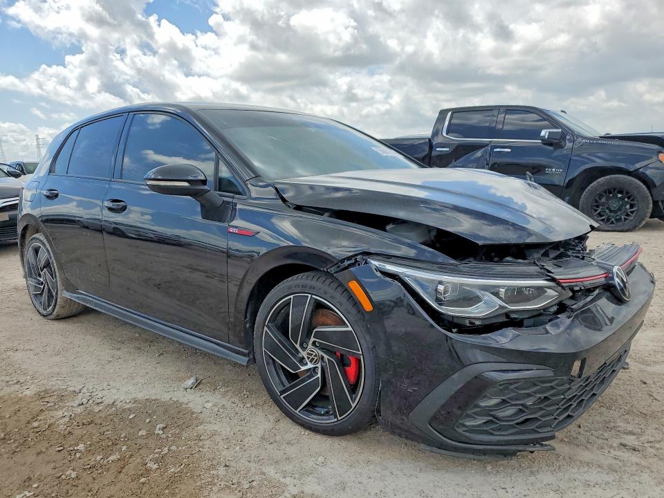 2023 Volkswagen Gti VIN WVWGA7CD2PW165106 COPART salvage auction — FRONT END, La - Cert Of Title-Salvage, sold $7,500 on 2026-07-28 (photo 4)