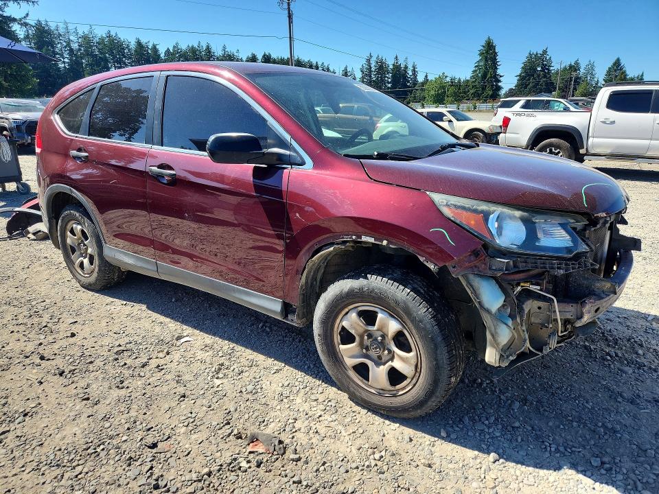 2014 Honda VIN 5J6RM4H39EL094624 COPART salvage auction — FRONT END, Wa - Bill Of Sale, sold $2,400 on 2026-07-17 (photo 4)