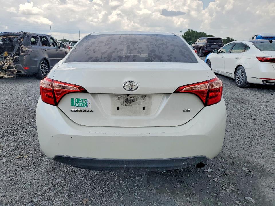 2018 Toyota Corolla VIN 5YFBURHE9JP845793 COPART salvage auction — FRONT END, Fl - Cert Of Title Slvg Rebuildable, sold $2,750 on 2026-07-10 (photo 6)