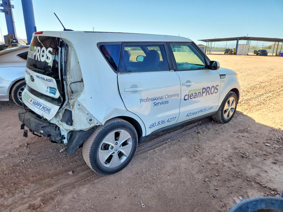 2016 Kia Soul VIN KNDJN2A24G7342960 COPART salvage auction — REAR END, Az - Cert Of Title - Salvage, sold $1,500 on 2026-07-07 (photo 3)