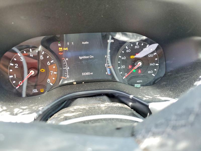 2025 Jeep Compass VIN 3C4NJDCN3ST619876 COPART salvage auction — ROLLOVER, Ca - Salvage Certificate, sold $2,000 on 2026-07-02 (photo 9)